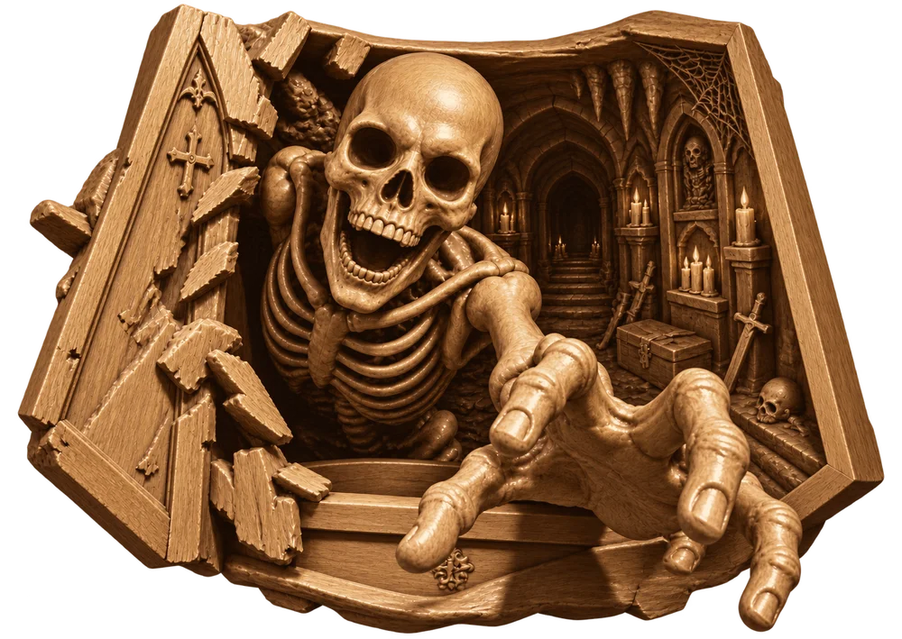 Crypt Skeleton artwork preview